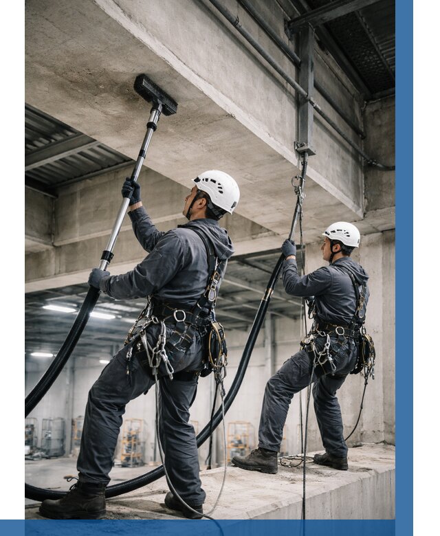 Обеспыливание потолочных конструкций в Кашире от 260 р. |ВЫСОТНИК-Кшр