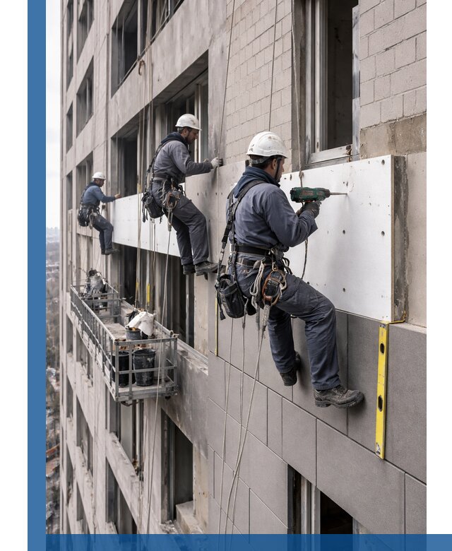 Монтаж фасадных термопанелей высокого качества в Кашире