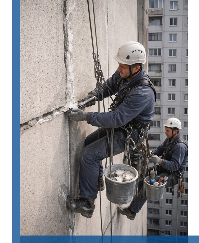 Утепление межпанельных швов в Кашире профессионально и надежно