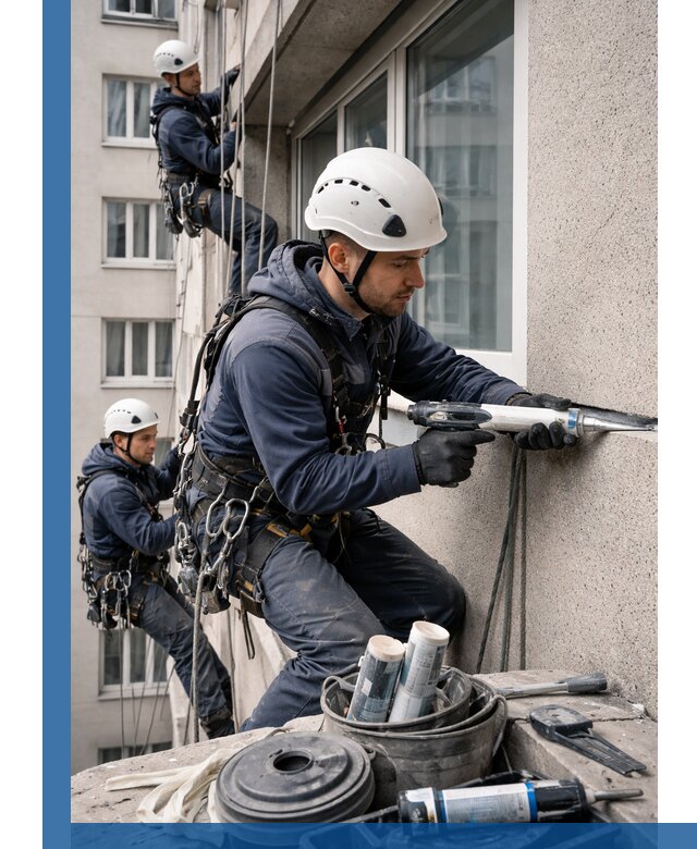 Герметизация швов лоджии в Кашире профессионально и надежно