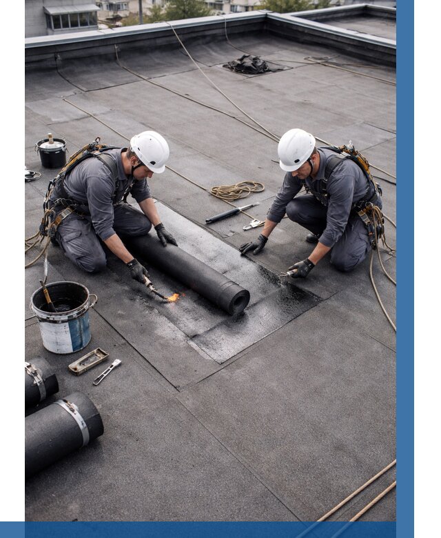 Ремонт мягкой кровли под ключ в Кашире от 729 р. | ВЫСОТНИК-Кшр