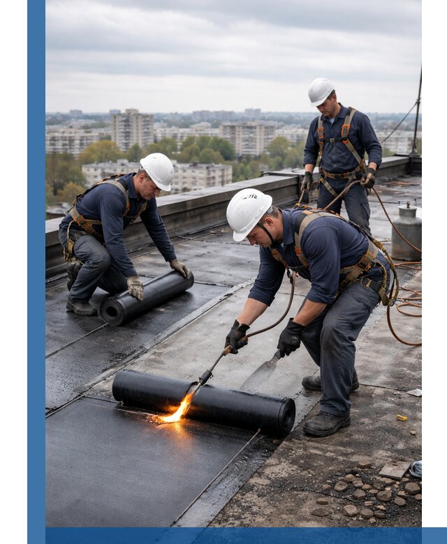 Ремонт наплавляемой кровли в Кашире качественно и надежно