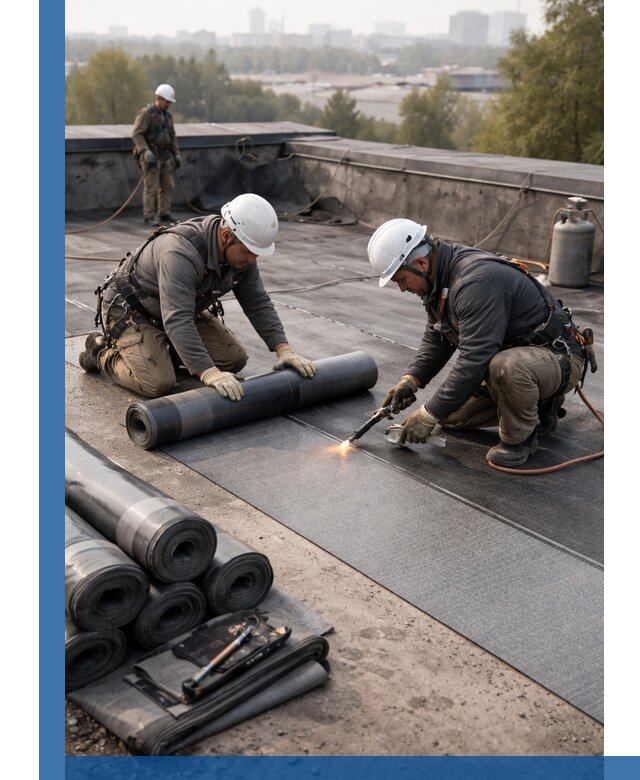 Монтаж мягкой кровли в Кашире профессионально и надежно