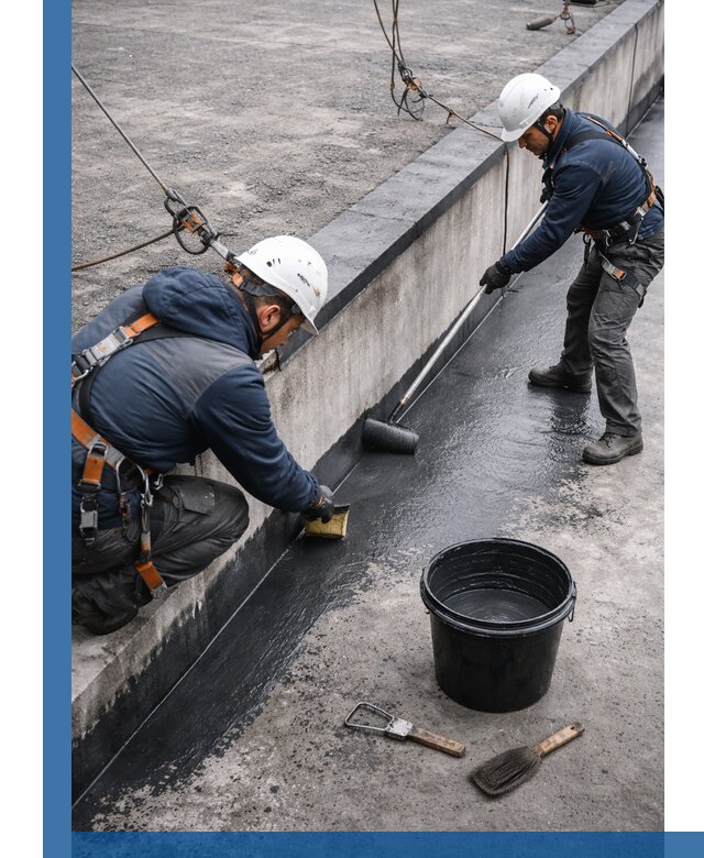 Гидроизоляция кровли жидкой резиной профессионально в Кашире