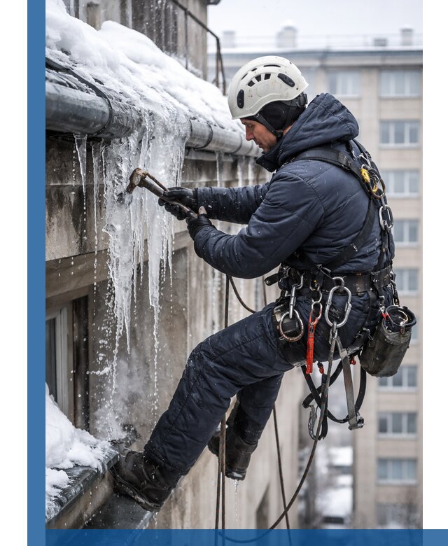 Удаление наледи и чистка водостоков в Кашире оперативно и безопасно