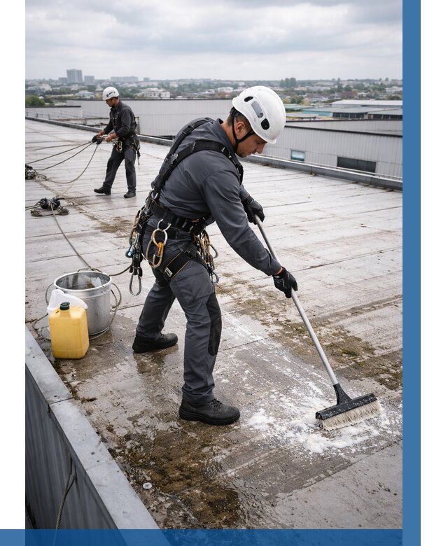 Очистка крыши по графику в Кашире от 7811 р. | ВЫСОТНИК-Кшр