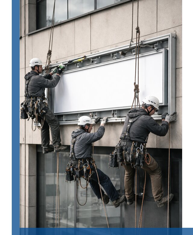 Профессиональный монтаж светового короба под ключ в Кашире