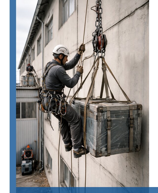 Подъем грузов на высоту в Кашире для промышленных объектов