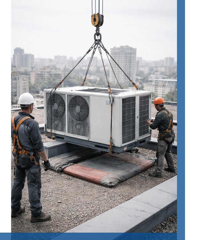 Подъем груза на крышу в Кашире от 5207 р. | ВЫСОТНИК-Кшр заказать