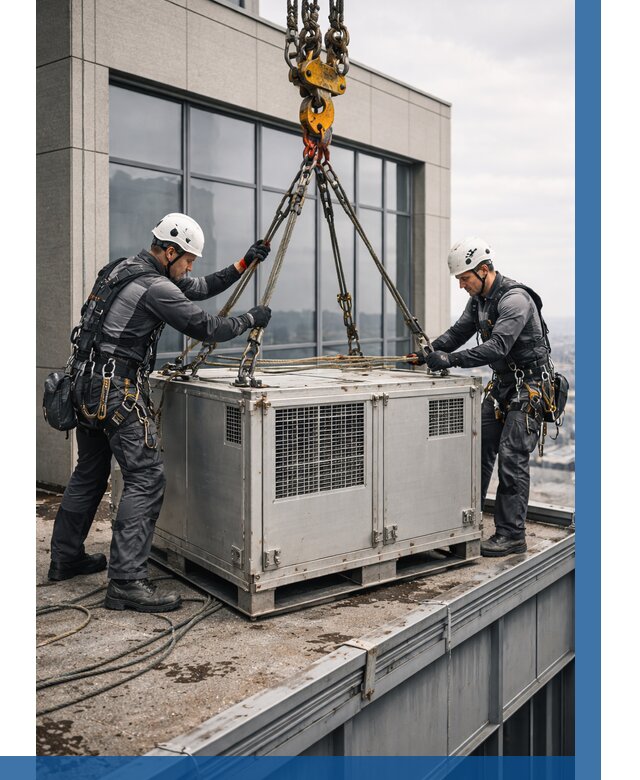 Такелажные работы на высоте в Кашире от 8331 р. | ВЫСОТНИК-Кшр