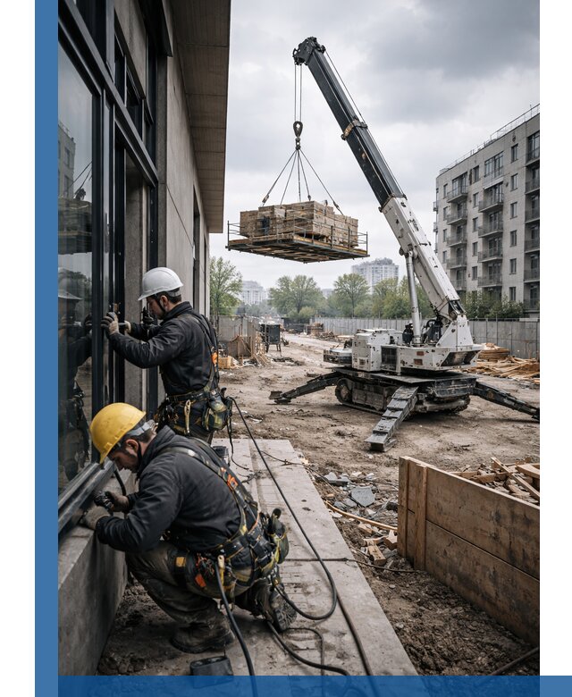 Аренда крана Пионер в Кашире для строительных работ