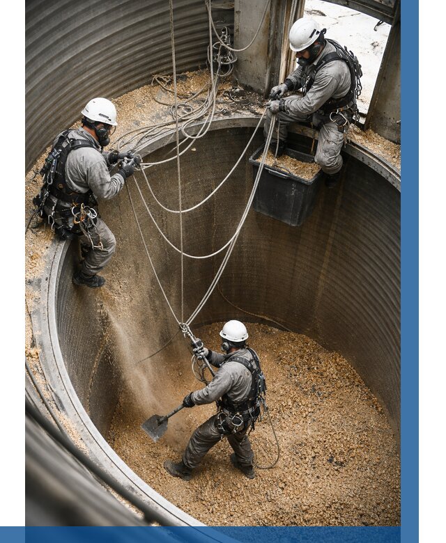 Чистка зерновых бункеров в Кашире от 12497 р. | ВЫСОТНИК-Кшр