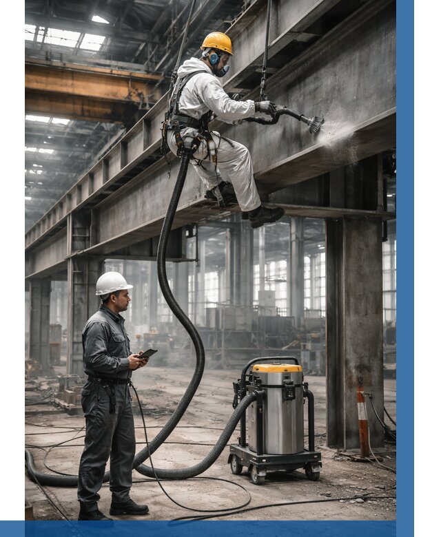 Обеспыливание конструкций в цехе в Кашире от 4374 р. | ВЫСОТНИК-Кшр