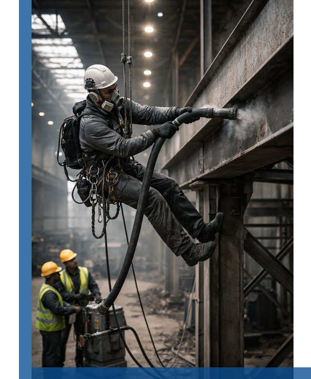 Обеспыливание конструкций в цехах промышленного производства в Кашире