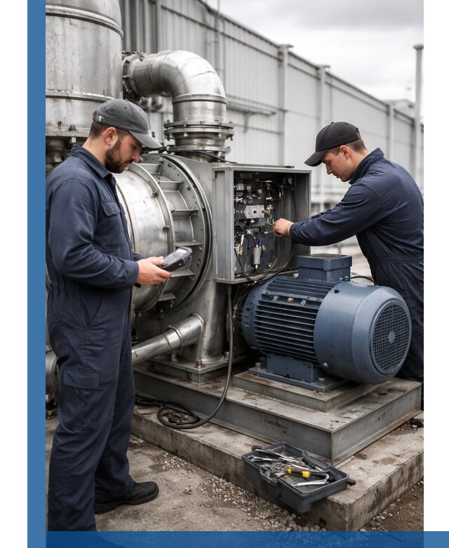 Техническое обслуживание промышленного оборудования в Кашире