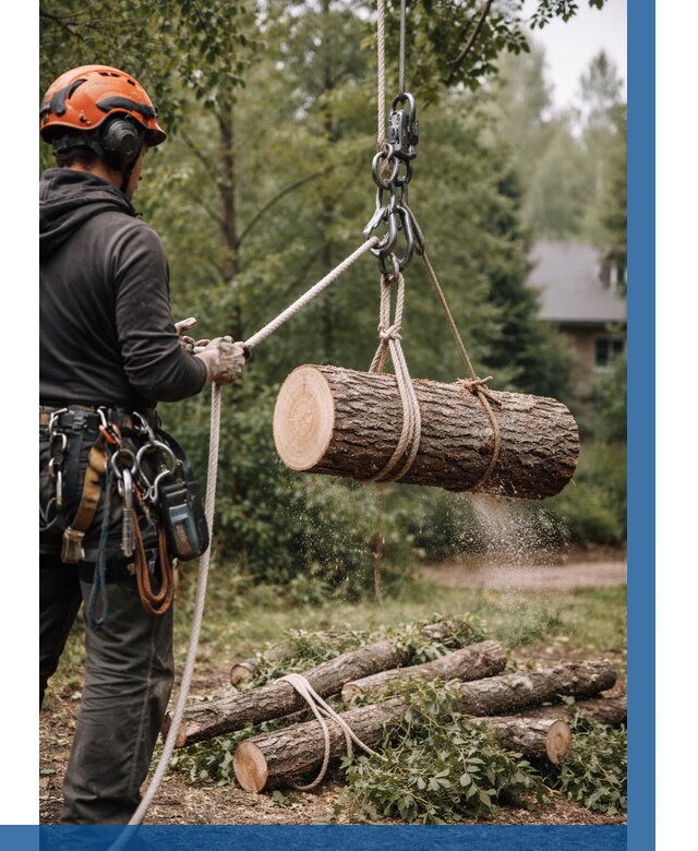 Валка деревьев частями в Кашире от 7811 р. | ВЫСОТНИК-Кшр