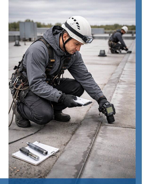 Обследование кровли на протечки в Кашире от 4686 р. | ВЫСОТНИК-Кшр