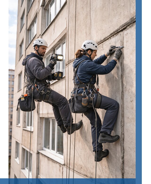 Обследование межпанельных швов в Кашире от 1875 р. | ВЫСОТНИК-Кшр