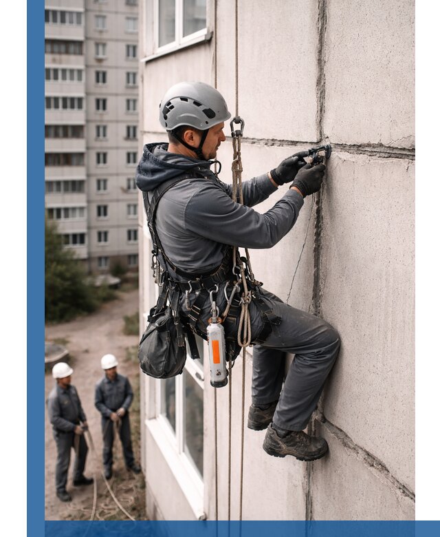 Обследование межпанельных швов и герметизация в Кашире